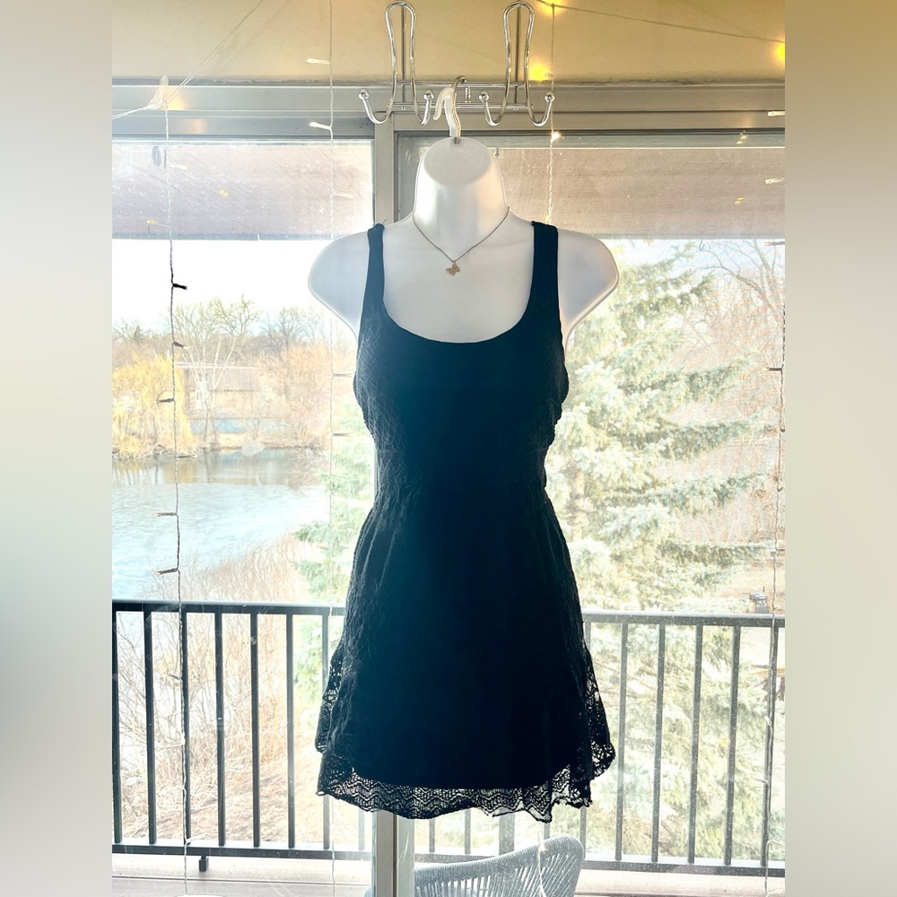 Lacey Black Dress